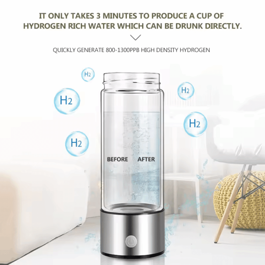 How HydroPure Hydrogen Bottle Works